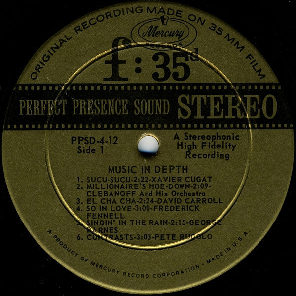 Various - Music In Depth F:35d - LP