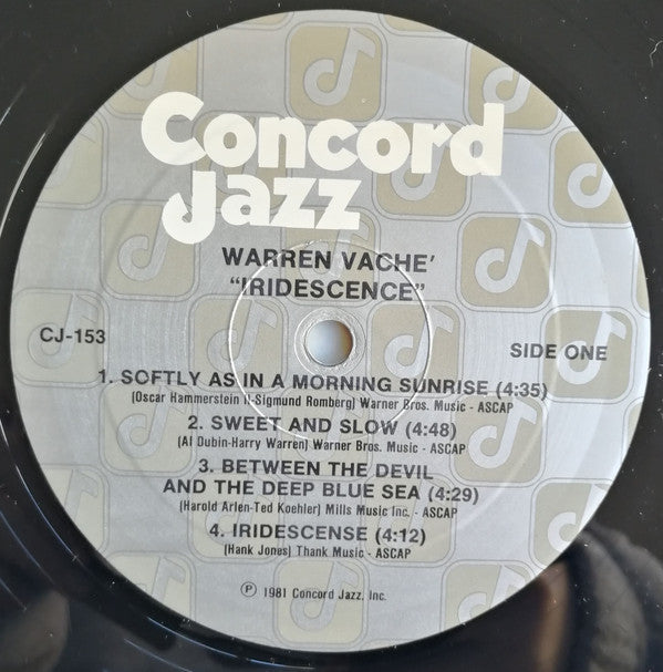 Warren Vaché - Iridescence - LP