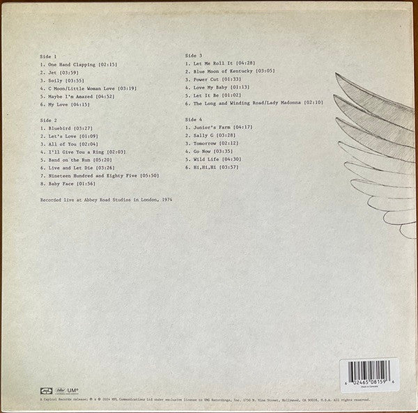 Paul McCartney & Wings* - One Hand Clapping - LP