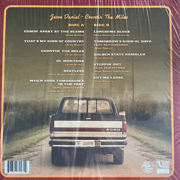 Jesse Daniel  - Countin' The Miles - LP