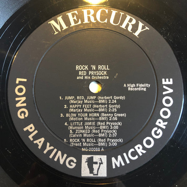 Red Prysock And His Orchestra - Rock 'N Roll - LP