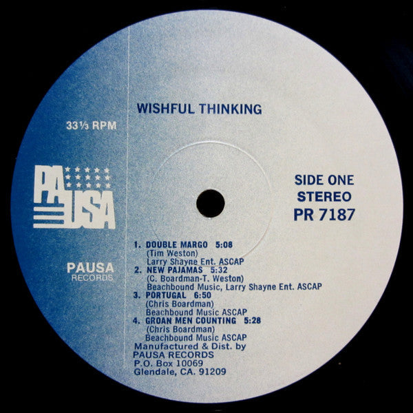 Wishful Thinking (4) - Wishful Thinking - LP