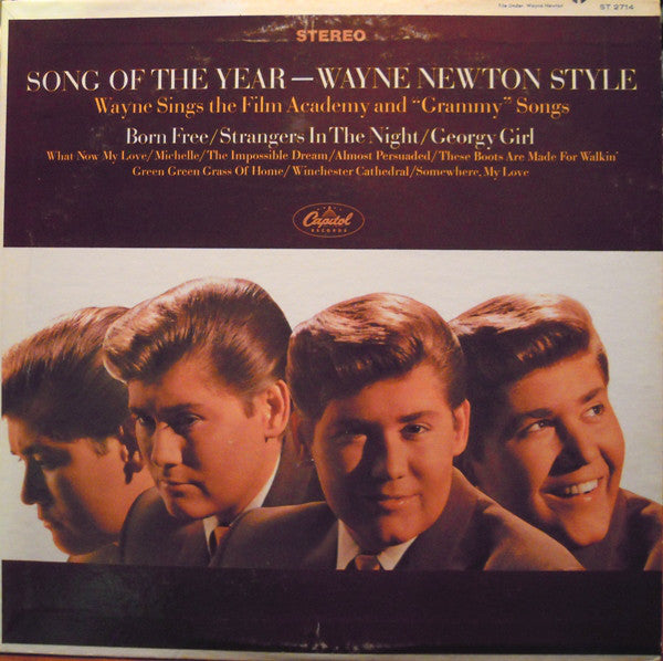 Wayne Newton - Song Of The Year - Wayne Newton Style - LP