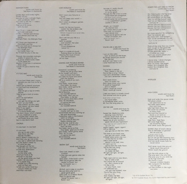 Glider  - Glider - LP