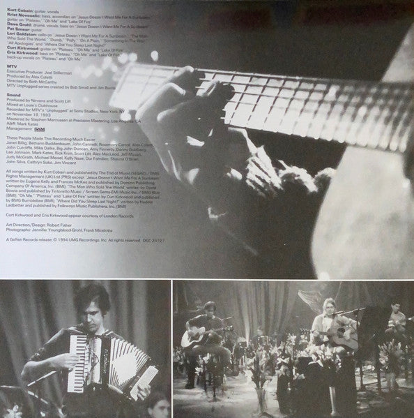 Nirvana - MTV Unplugged In New York - LP
