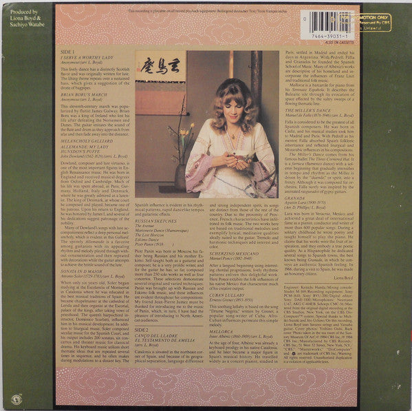 Liona Boyd - Liona Live In Tokyo - LP