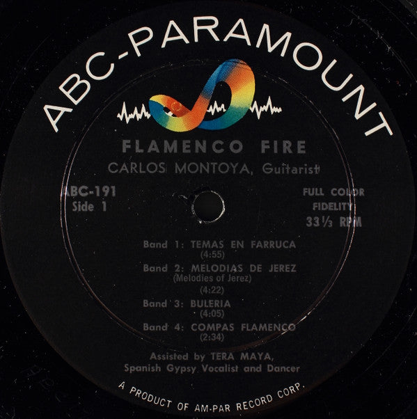 Carlos Montoya - Flamenco Fire - LP
