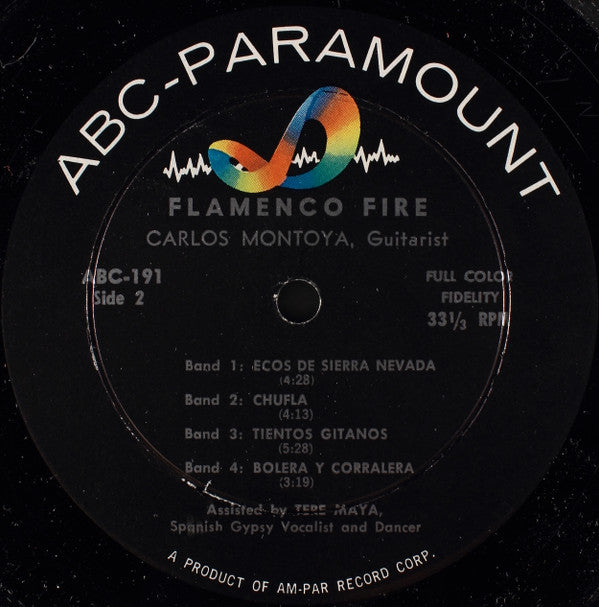 Carlos Montoya - Flamenco Fire - LP