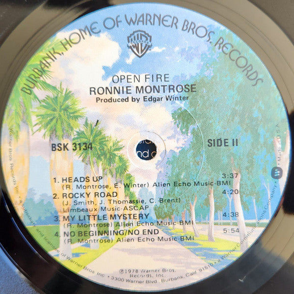 Ronnie Montrose - Open Fire - LP