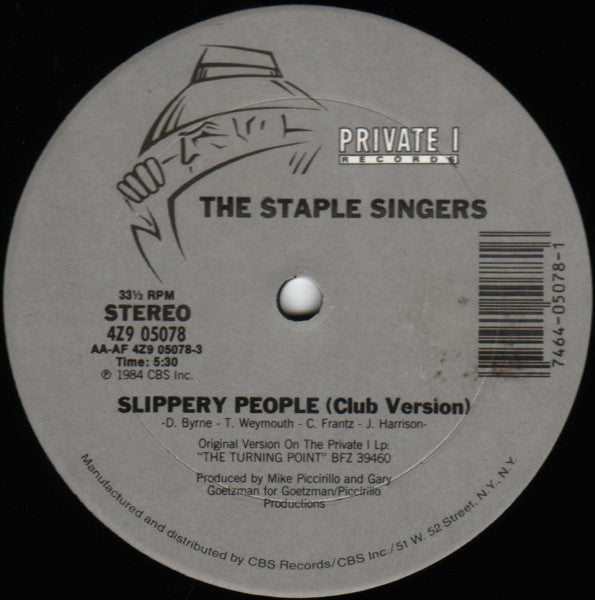 The Staple Singers - Slippery People - LP