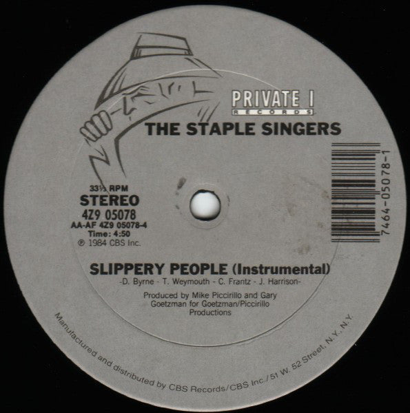 The Staple Singers - Slippery People - LP