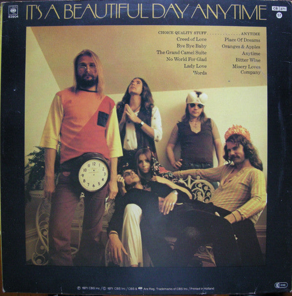 It's A Beautiful Day - Choice Quality Stuff/Anytime - LP