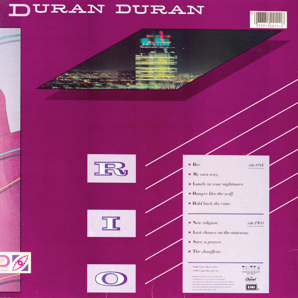 Duran Duran - Rio - LP
