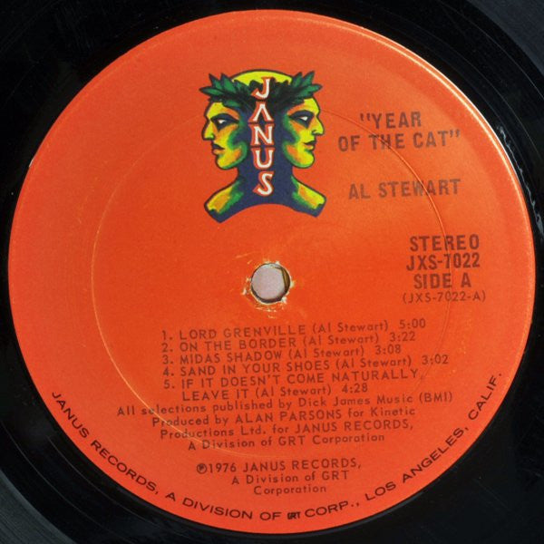 Al Stewart - Year Of The Cat - LP