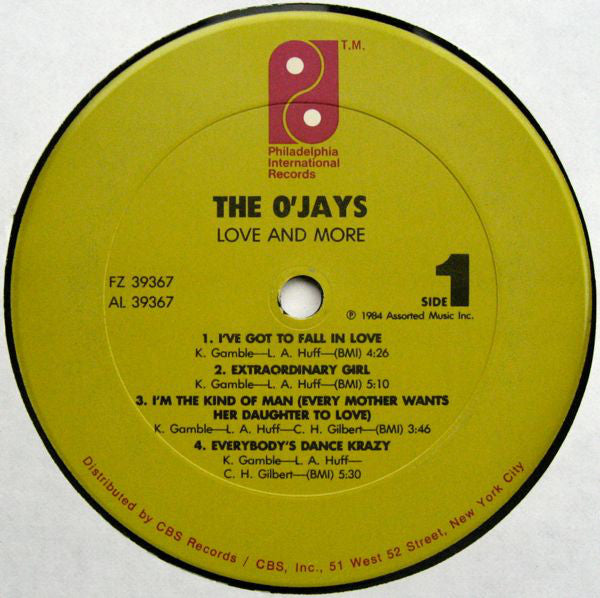 The O'Jays - Love And More - LP