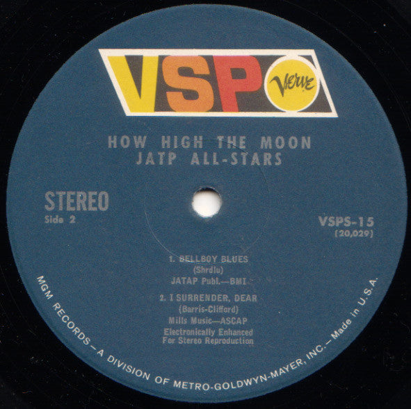 Jazz At The Philharmonic - How High The Moon