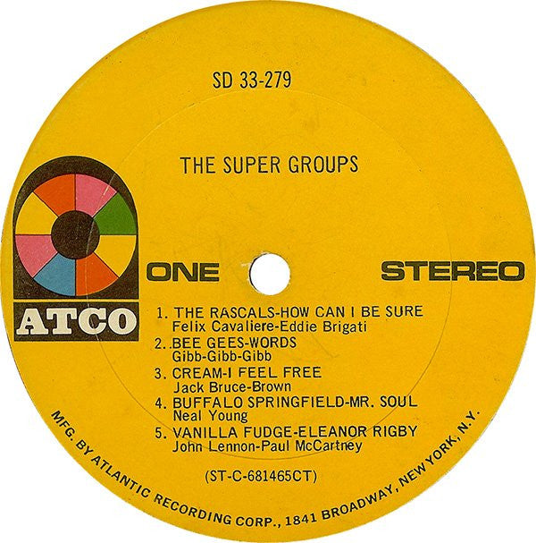 Various - The Super Groups - LP