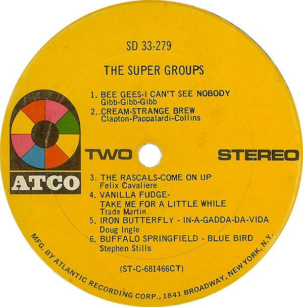 Various - The Super Groups - LP