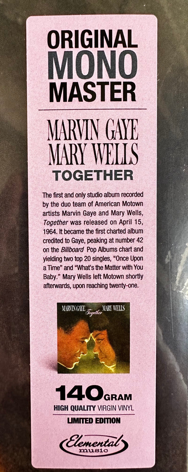 Marvin Gaye With Mary Wells - Together - LP