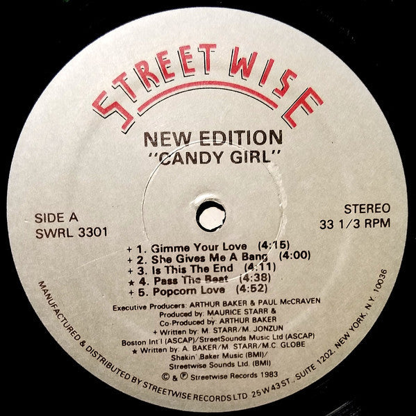 New Edition - Candy Girl - LP