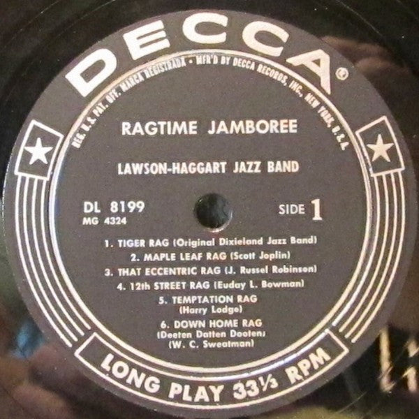 Lawson-Haggart Jazz Band - Ragtime Jamboree - LP