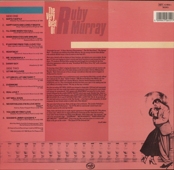 Ruby Murray - The Very Best Of Ruby Murray - LP