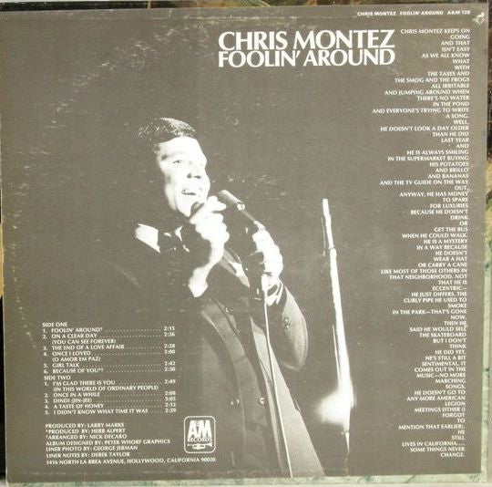 Chris Montez - Foolin' Around - LP