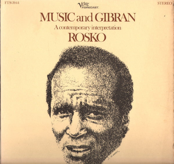 Rosko - Music And Gibran (A Contemporary Interpretation) - LP