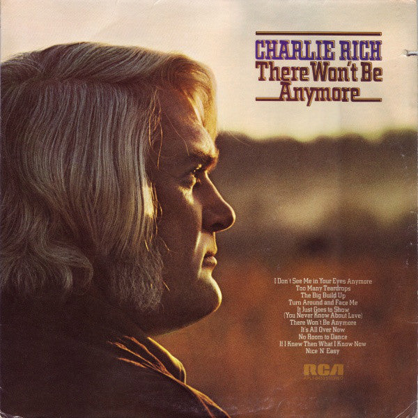 Charlie Rich - There Won't Be Anymore - LP