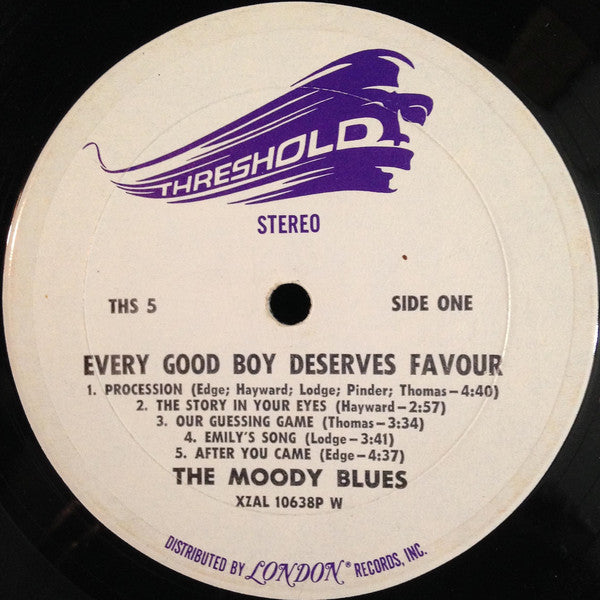 The Moody Blues - Every Good Boy Deserves Favour - LP