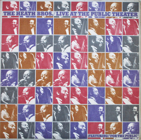 The Heath Bros.* - Live At The Public Theater - LP