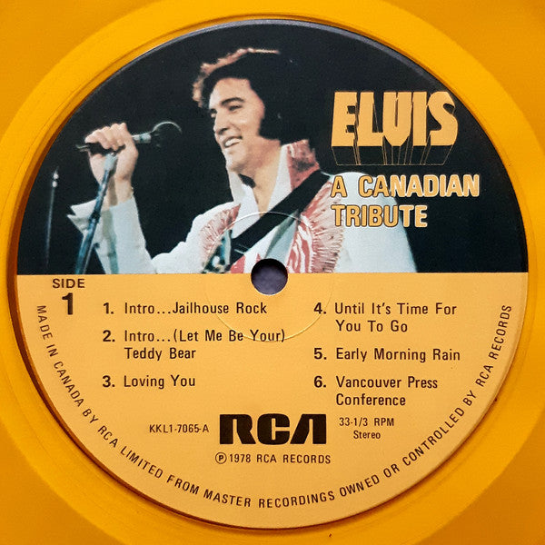 Elvis Presley - A Canadian Tribute - LP