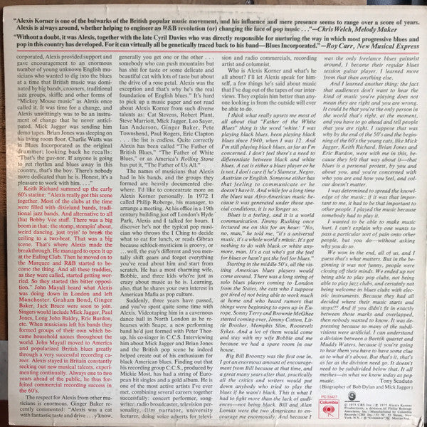 Alexis Korner - Get Off Of My Cloud - LP
