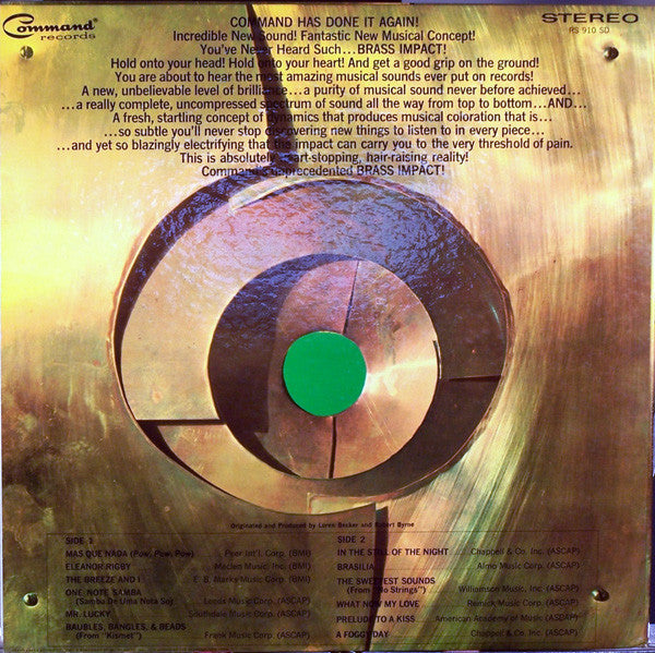 The Brass Choir Conducted By Warren Kime - Brass Impact - LP