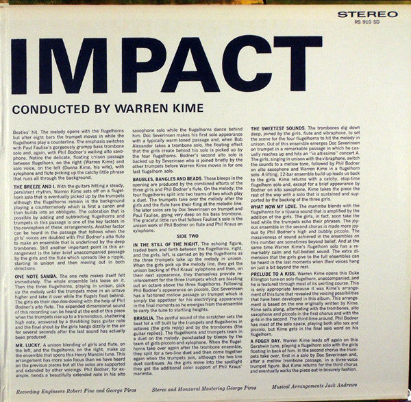 The Brass Choir Conducted By Warren Kime - Brass Impact - LP