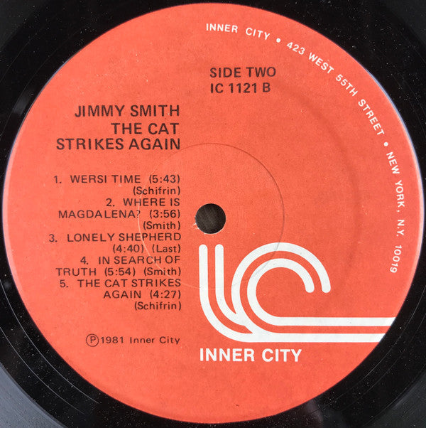 Jimmy Smith - The Cat Strikes Again - LP