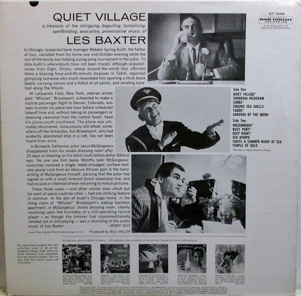 Les Baxter - Les Baxter's Original Quiet Village - LP