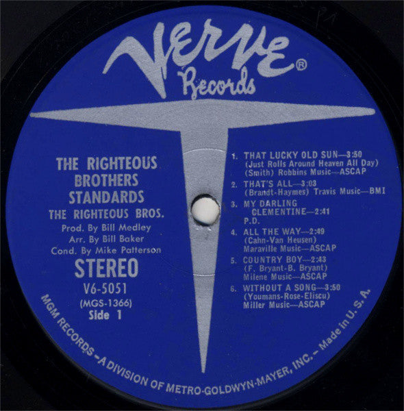 The Righteous Brothers - Standards - LP
