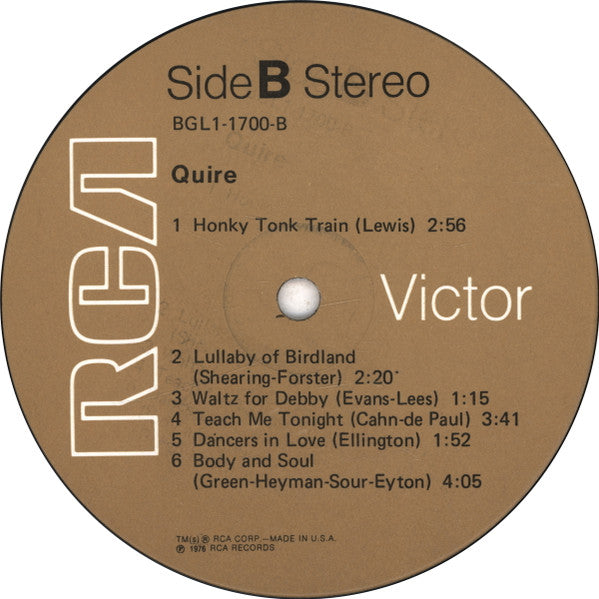 Quire  - Quire - LP