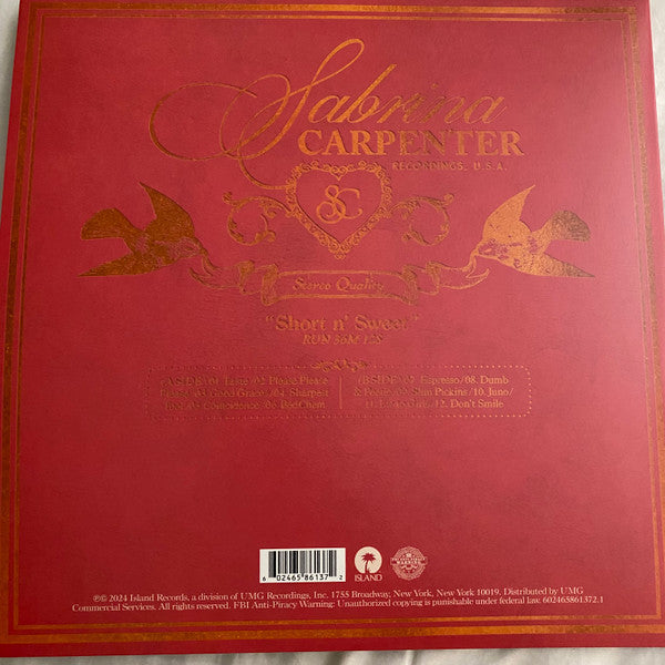 Sabrina Carpenter - Short N' Sweet - LP