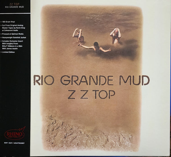 ZZ Top - Rio Grande Mud - LP
