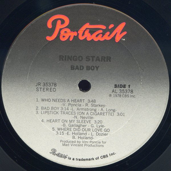 Ringo Starr - Bad Boy - LP