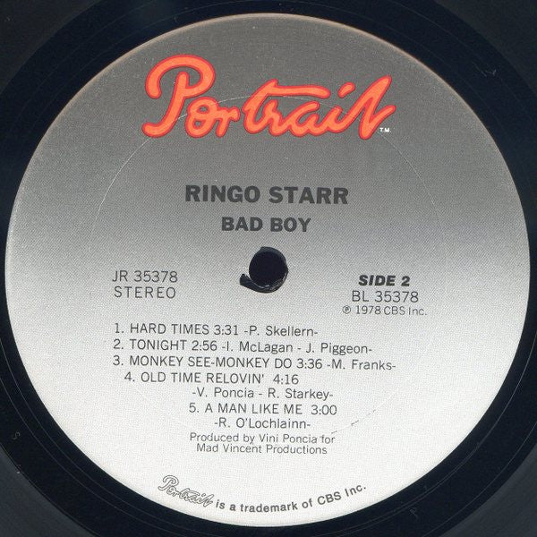 Ringo Starr - Bad Boy - LP