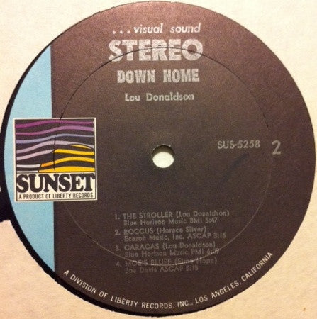 Lou Donaldson - Down Home - LP
