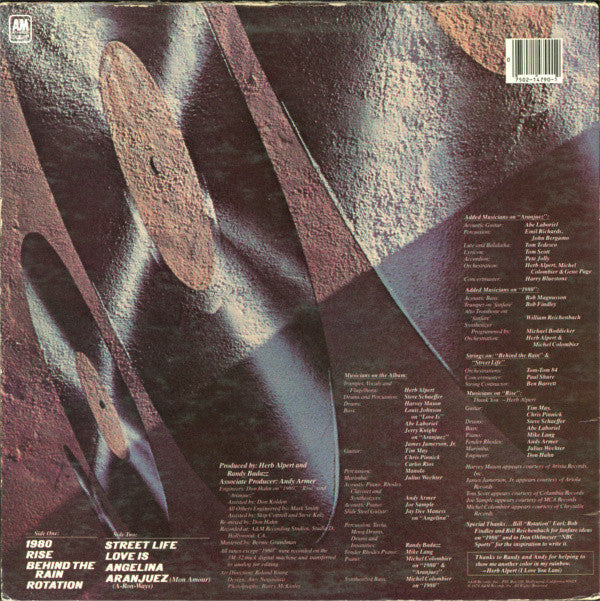 Herb Alpert - Rise - LP