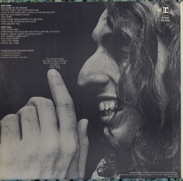 Tiny Tim - God Bless Tiny Tim - LP