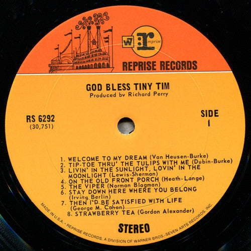 Tiny Tim - God Bless Tiny Tim - LP