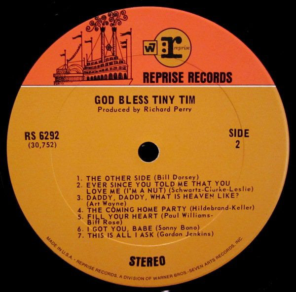 Tiny Tim - God Bless Tiny Tim - LP