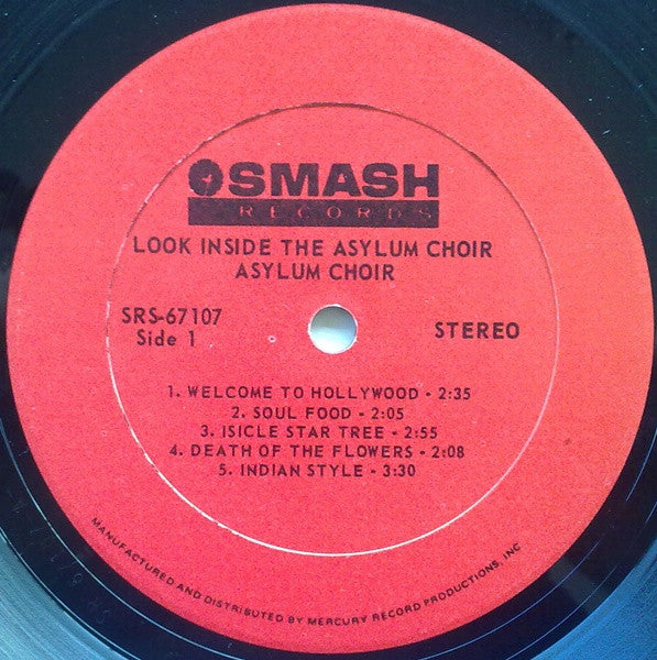 Asylum Choir - Look Inside The Asylum Choir - LP