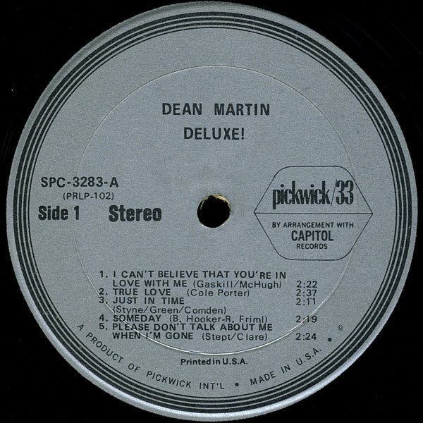 Dean Martin - Deluxe - LP